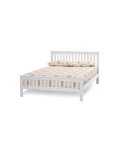 Serene Amelia Opal White Small Double Bed Frame