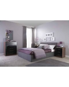 GFW Ascot Leather Ottoman Bed Frame