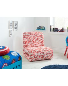 Marvel Fold Out Bed Chair Closed Up 
