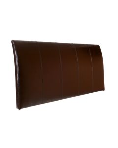 Ellie Kingsize Genuine Leather Brown Headboard
