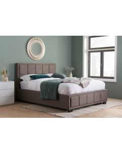 Birlea Hannover Fabric Bed Frame Grey