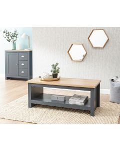 LANCASTER
Coffee Table with Shelf