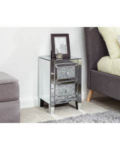 GFW Lucia 2 Drawer Jewelled Chest