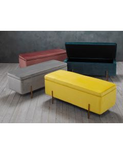 Luminosa Living Lawton Fabric Blanket Box 
Group of all 4 colours