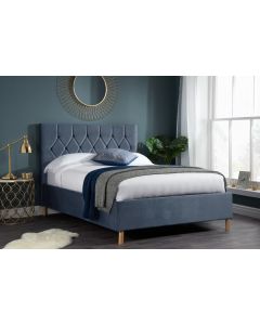 birlea loxley bed frame grey