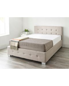Ariel Fabric End Opening Ottoman Bed 