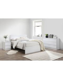 Birlea Oslo Wooden Bed Frame White