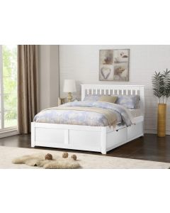 Portland Fixed Drawer Wooden Bed Frame