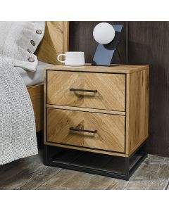 Riva 2 drawer nightstand