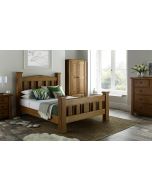 Meridian Oak Wooden Bed Frame